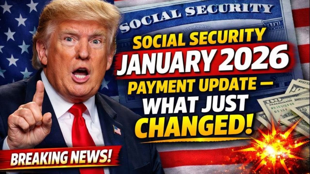 🚨 Social Security January 2026 Payment Update — What Just Changed ...