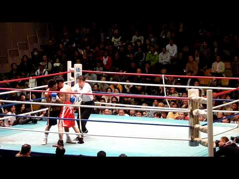 大橋 健典(角海老) VS コーチ義人(角海老)　1R