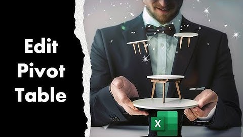 Excel Hacks: Edit One Pivot Table Without Affecting Others