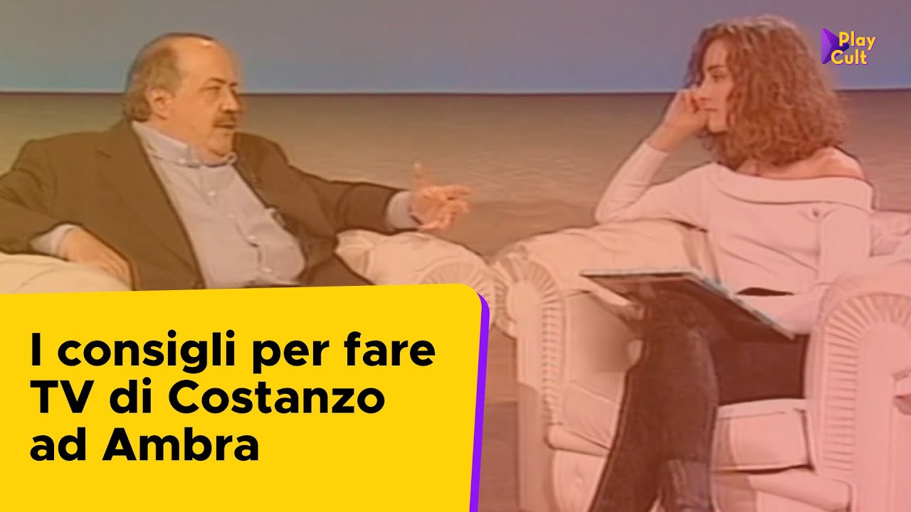 I consigli per fare TV di Maurizio Costanzo ad Ambra YouTube I consigli per fare TV di Maurizio Costanzo ad Ambra YouTube