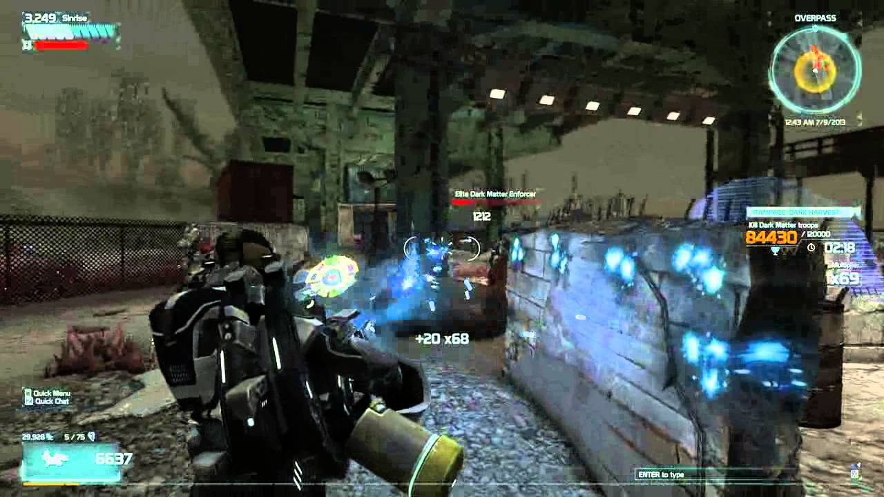 Defiance Rampage Dark Harvest Gold 462000 points