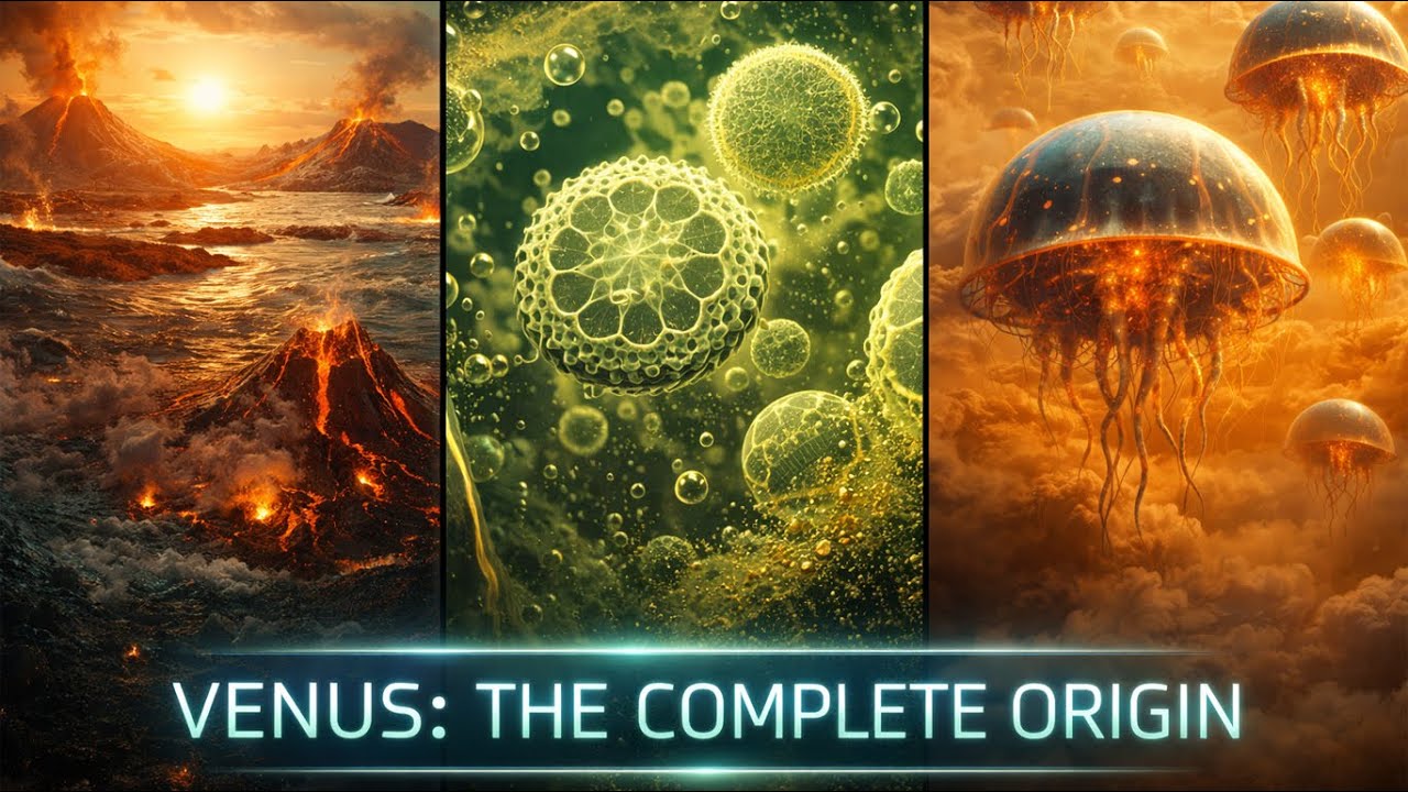 The Complete Story of Venusian Life: From Acid Oceans to Cloud Cities