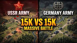 15K USSR ARMY VS 15K GERMANY ARMY | STEEL DIVISION 2
