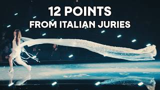 Eurovision - 12 Points from Italian Juries (2014 - 2026) compilation (all shows)