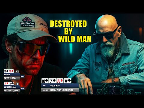 Best Player In The World Destroyed By Wild Man | Hellmuth’s Home Game Episode 13
