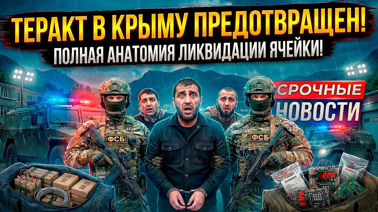 ШТУРМ В КРЫМУ! СИЛОВИКИ НАКРЫЛИ СПЯЩУЮ ЯЧЕЙКУ ЗА СЕКУНДЫ ДОКАТАСТРОФЫ!