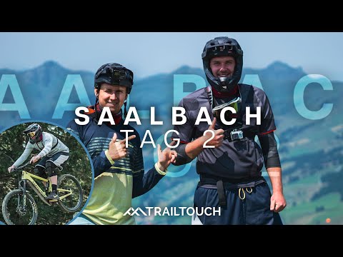 Sein ERSTER Bikepark SPRUNG! Saalbach Tag 2 | TrailTouch