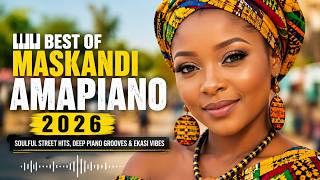 🎹 BEST OF MASKANDI AMAPIANO 2026 | Soulful Street Hits, Deep Piano Grooves & Ekasi Vibes