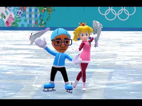 Mario And Sonic At The Sochi 2014 Olympic Winter Games Figure Skating Pairs 14