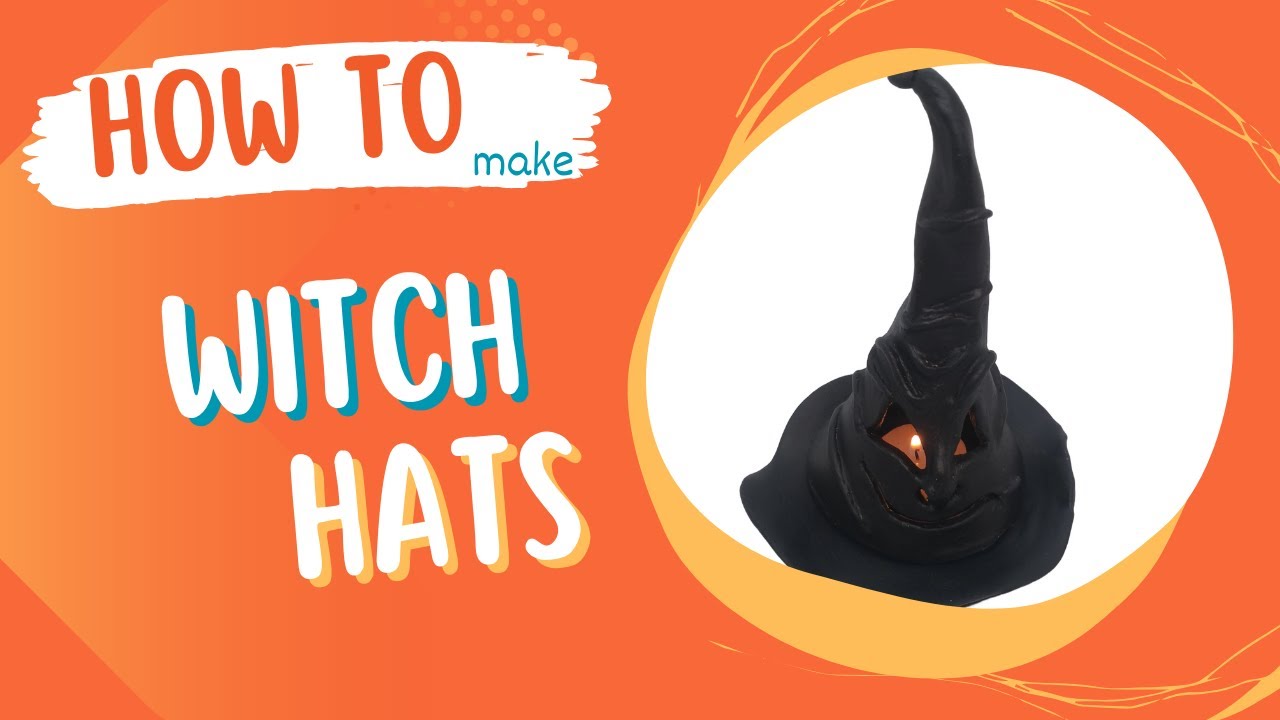Easy Clay Witch Hats Anyone Can Make