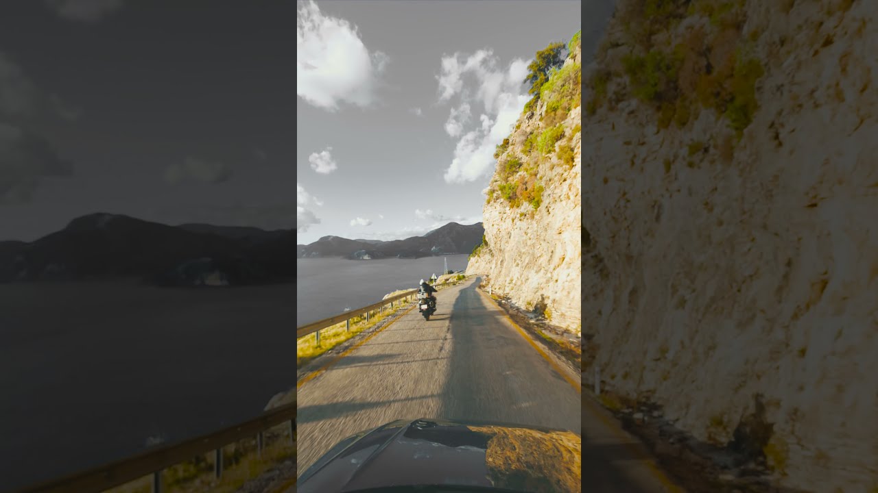 Roadtrip in the mountain - Download free stock footage