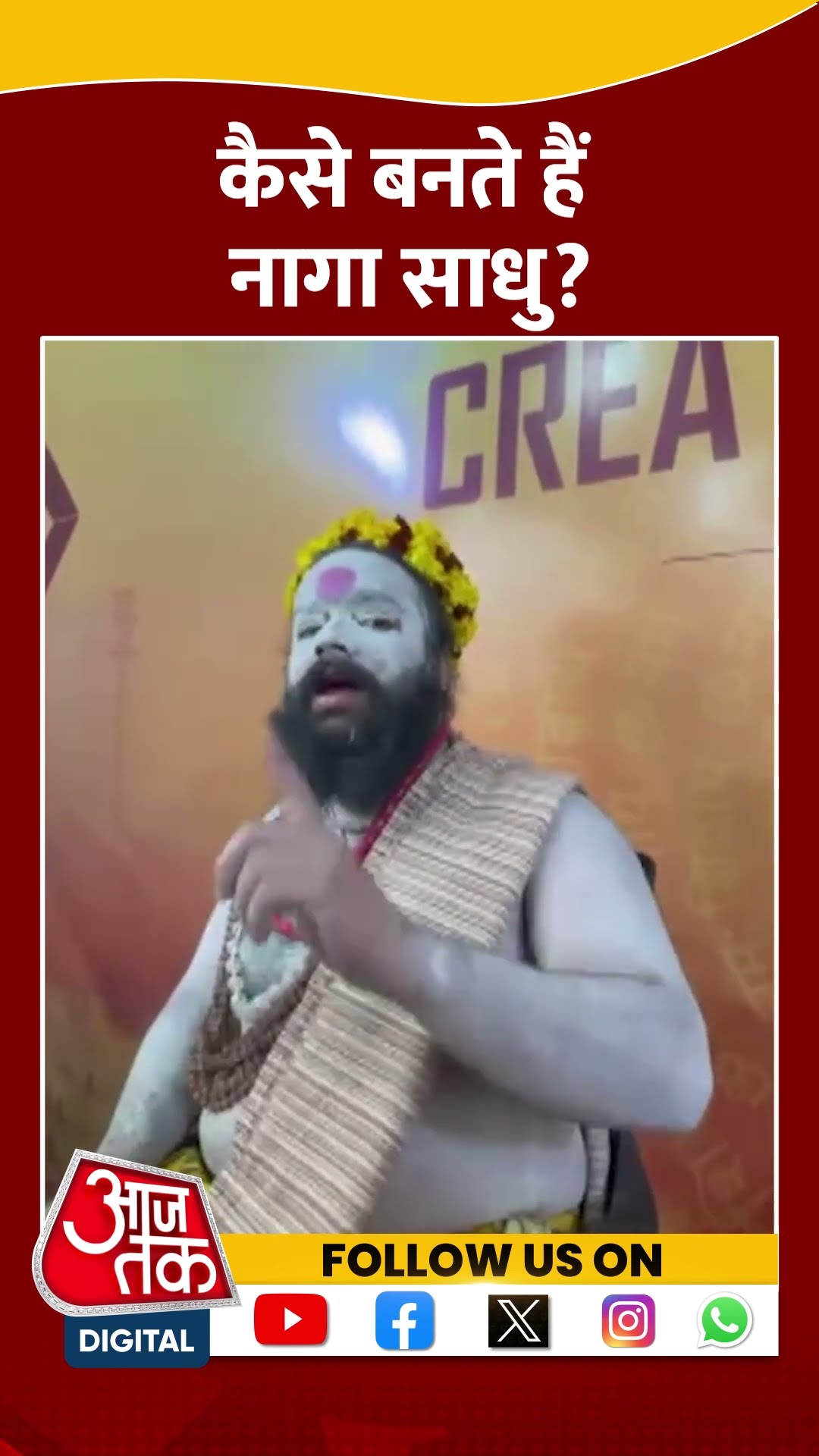 Mahakumbh Mela 2025: Naga Sadhu कैसे बनते हैं? #shorts #shortsvideo #viralvideo