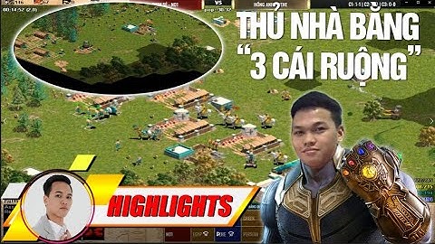 Kinh tởm với pha chui hốc IQ vô cực của Chim Sẻ Đi Nắng | AoE Highlights