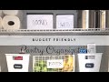 HOW TO ORGANIZE YOUR PANTRY | DOLLAR TREE/HOMEGOODS ORGANIZATION WITH A BIT OF RAE DUNN INSPIRATION