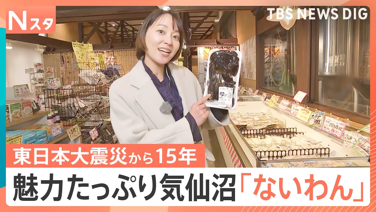 魅力たっぷり「ないわん」で気仙沼グルメに舌鼓　海と街をつなぐ新たな防潮堤も、東日本大震災「15年を生きる」【Nスタ解説】｜TBS NEWS DIG