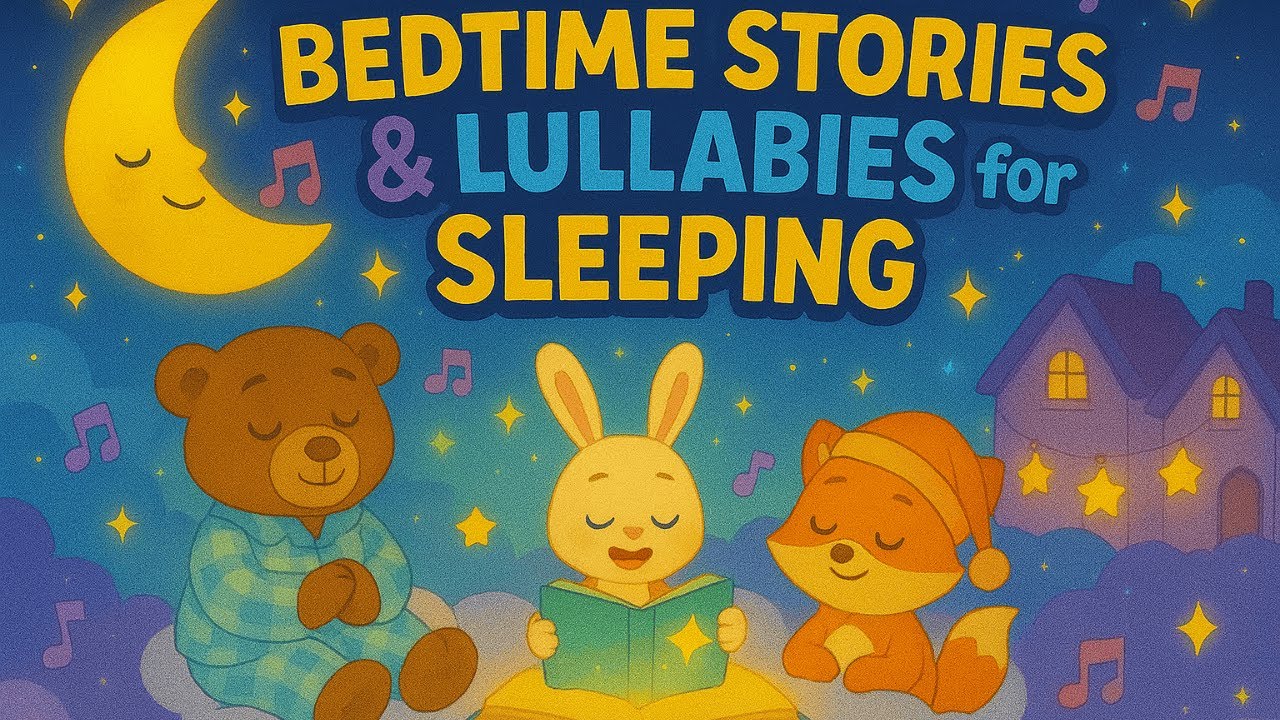 Bedtime Stories & Lullabies | Dark Background | Read Aloud Story and ...