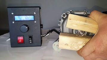 DIY Arduino based universal AC motor PID speed controller