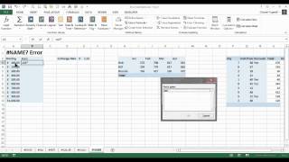 Understanding Excel's #NAME? Error