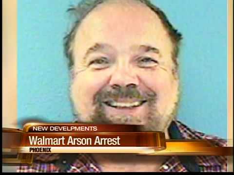 Former lawyer arrested for Walmart arson in Phoenix - YouTube