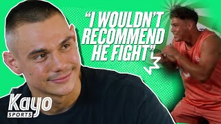 Tim Tszyu Reacts To Footy Players Shadow Boxing Skills Boxing Kayo Sports