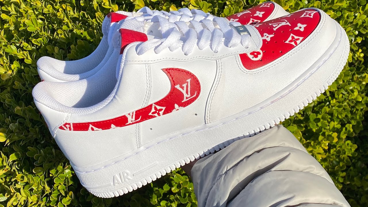 AIR Force 1 LV custom😍 (Satisfying)