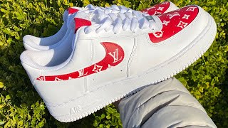 AIR Force 1 LV custom (Satisfying)