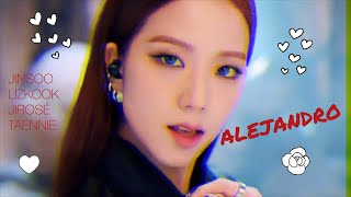 JINSOO, LIZKOOK, JIROSÉ, TAENNIE - ALEJANDRO | FMV