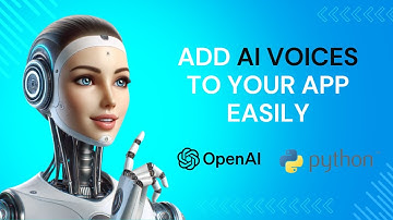 Generate AI Voices for Your App with Open AI and Python