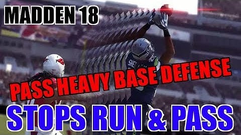 SHUT DOWN PASS DEFENSE & BLITZ SCHEME! BASE D STOPS  RUN & PASS MONEY PLAY