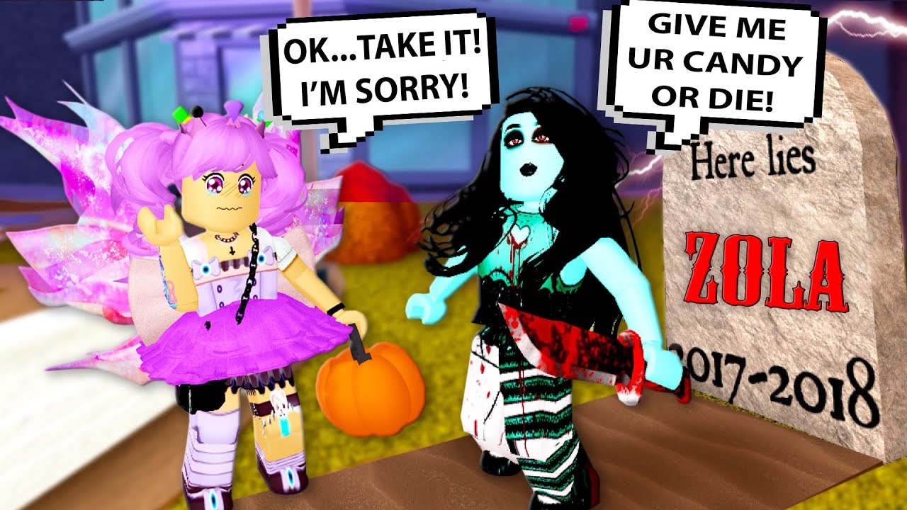 I Went Trick Or Treating And Then This Happened Roblox Royale High Update Roblox Roleplay Youtube - royal high school roblox halloween