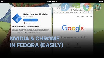 Install NVIDIA Driver & Google Chrome in Fedora (The right and easy way, 2025)
