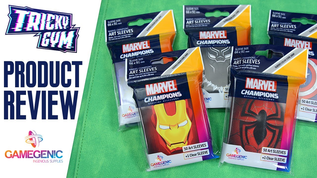 Product Review: Gamegenic Marvel Champions Art Sleeves and 24 Pocket Binder