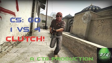 [CS: GO] 1v4 CLUTCH on Nuke!