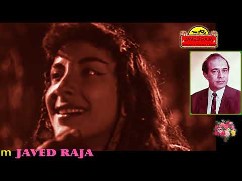 TALAT Mehmood & LATA JI~Film~ANGAREY~{1954}~Tere Saath Chal Rahe Hein,Ye Zameen,Ye Chand~[ * HD * ]