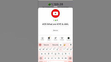 Seed video code #25 What are KYC & AML #trading #cryptocurrency #trending
