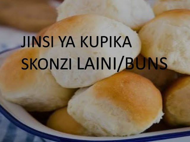 JINSI YA KUPIKA SKONZI LAINI/ BUNS class=