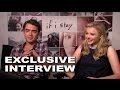 If I Stay: Chloe Grace Moretz & Jamie Blackley Exclusive Interview | ScreenSlam