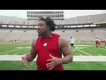 Charles Perkins Media Availability || Wisconsin Football || August 12, 2026
