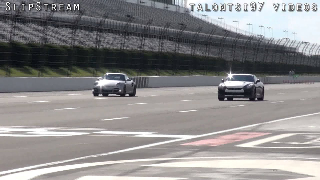 650HP Champion 997tt vs. 600HP IveyTune GTR Roll Racing