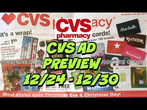 CVS AD PREVIEW 12/24 – 12/30 | FREE TOOTHPASTE, CHEAP SOUP & CANDY!!!