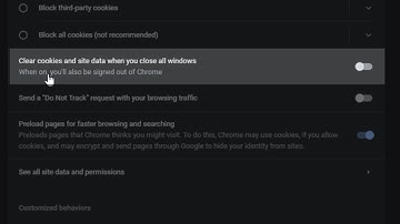 How To Automatically Clear Google Chrome Browsing Data On Exit | Windows