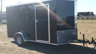 United Sales LLC 6x12 enclosed cargo trailer! Great Trailer