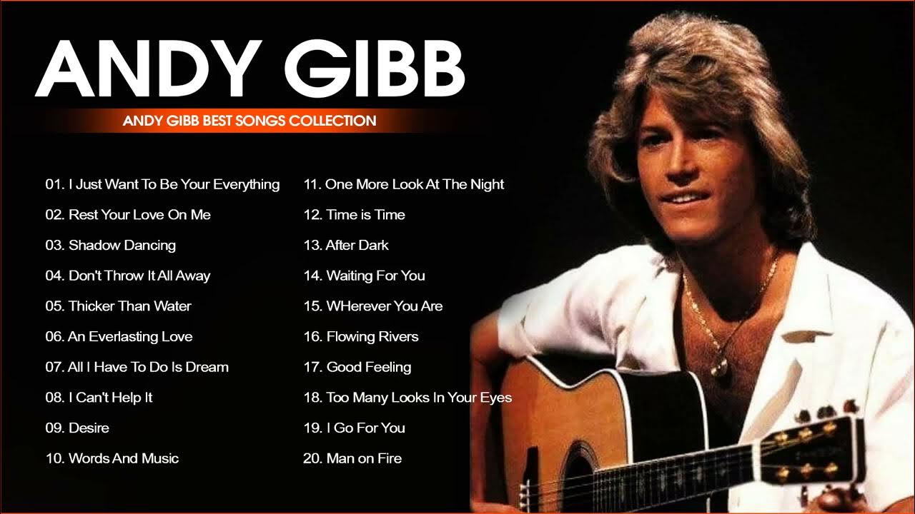 Andy Gibb (Bee Gees) Greatest Hits Full Album | Best Songs Of Andy Gibb - Andy Gibb Height: Late Music Legend's Height Remembered