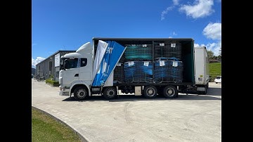 10 TONS of #Hushtec #NoiseBarriers Out for Delivery! #noisecontrol