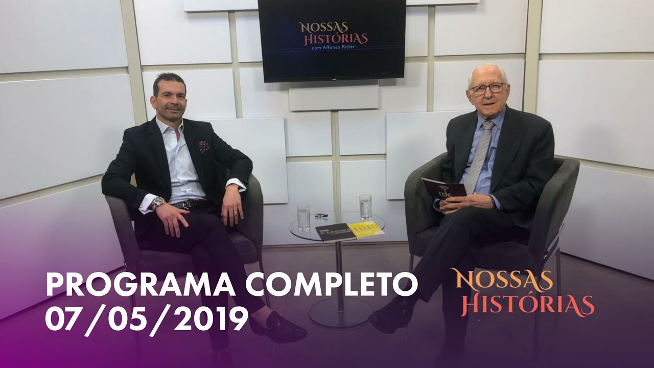 Nossas Histórias recebe Alberto Júnior | 07/05/2019 (Completo)