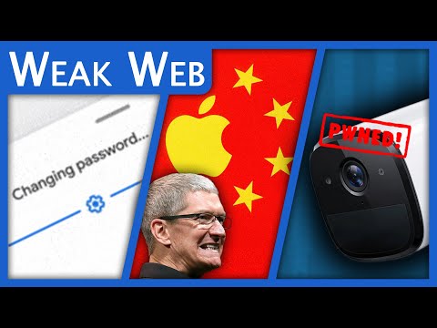 Apple Gives China User Data, Camera Bug Causes Mayhem, Google Changing Passwords