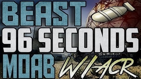 MW3 - *NO DAMAGE TAKEN* 96 Second MOAB On Dome By ViiRaL Dutch - 100Sub RC Out Soon!