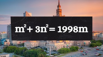 A tricky problem from the 1998 Polish Math Olympiad