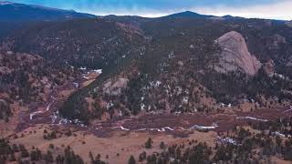 Mountain Property Fly Over