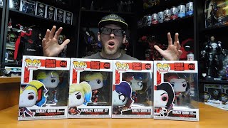 Harley Quinn Funko Pops new wave